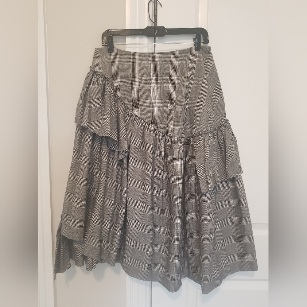 Simone Rocha asymmetrical ruffle skirt